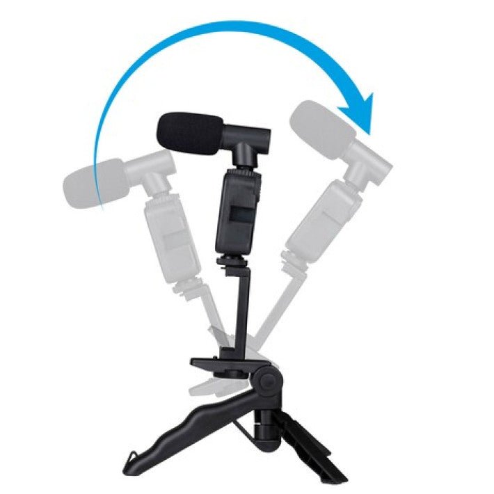 Grundig ED-38135 - 3-in-1 selfie studio vlogging kit - Verlichting, microfoon en statief - Bivakshop