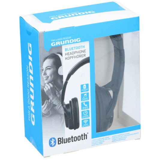Grundig ED-40080 - Bluetooth stereohoofdtelefoon - Geluidsisolerende microfoon - Bivakshop
