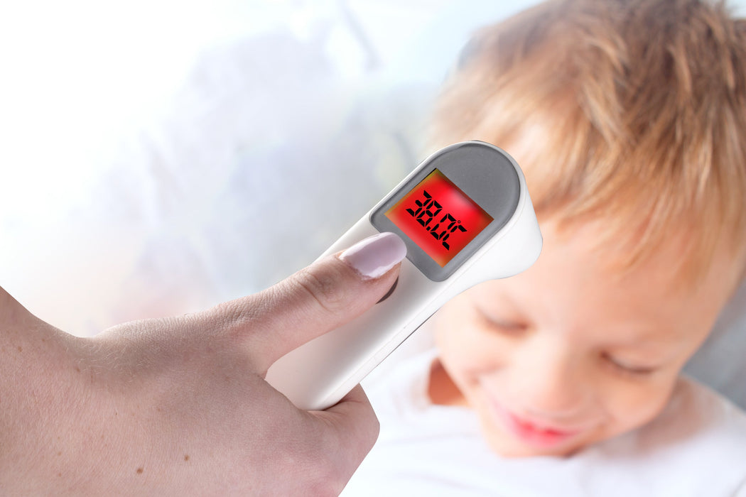 Grundig - Infrarood Thermometer 3 - in - 1 – Contactloos – Nauwkeurig & Multifunctioneel - Bivakshop