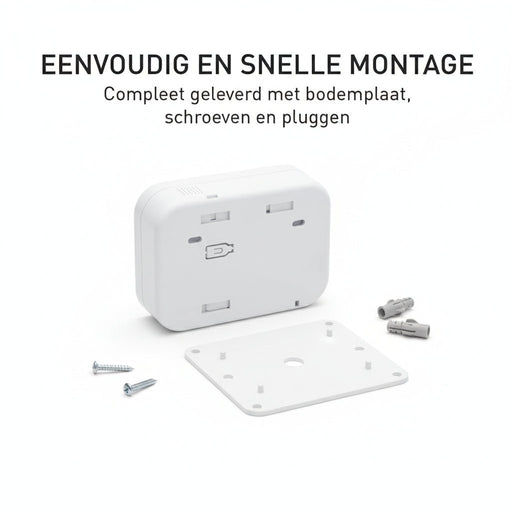 Grundig - Koolmonoxide (CO) Detector – 85dB Alarm – Veiligheid en Bescherming voor Thuis - Bivakshop