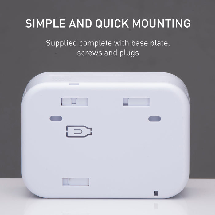 Grundig - Koolmonoxide (CO) Melder – 85dB Alarm – Betrouwbare Detectie – Levensreddend - Bivakshop