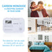 Grundig - Koolmonoxide (CO) Melder – 85dB Alarm – Betrouwbare Detectie – Levensreddend - Bivakshop