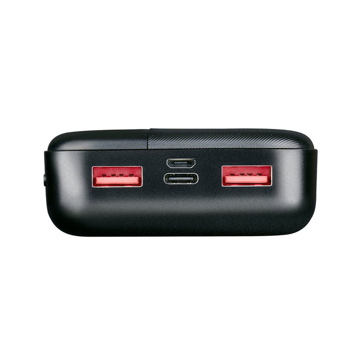 Grundig - Powerbank 20000 mAh – Hoge capaciteit – Dubbele USB - uitgang - Bivakshop
