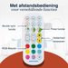 Grundig - RGBW Hoeklamp – 15W – Moderne LED Sfeerverlichting – Multicolor - Bivakshop
