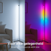 Grundig - RGBW Hoeklamp – 15W – Moderne LED Sfeerverlichting – Multicolor - Bivakshop