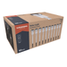 Grundig - Solar Tuinfakkels RVS – Set van 10 – Ø4,8 x 36,5 cm – Duurzame LED Buitenverlichting - Bivakshop