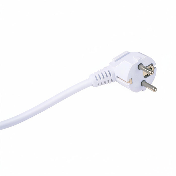 Grundig - Stekkerdoos – 6 - Voudig – Met Schakelaar – 1,5 Meter Kabel – Wit - Bivakshop