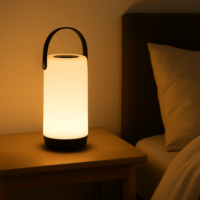 Grundig - USB - C Nachtlampje – Compact & Energiezuinig – Warm LED Sfeerlicht - Bivakshop