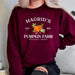 Hagrid's pompoen patch - trui - Unisex lange mouwen halloween trui - Herfst en thanksgiving hoodie - Bivakshop