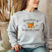 Hagrid's pompoen patch - trui - Unisex lange mouwen halloween trui - Herfst en thanksgiving hoodie - Bivakshop