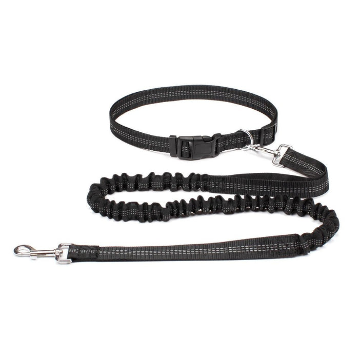 Handsfree Hondenriem – Verstelbare taille - en borstriem – Ideaal voor wandelen en joggen - Bivakshop