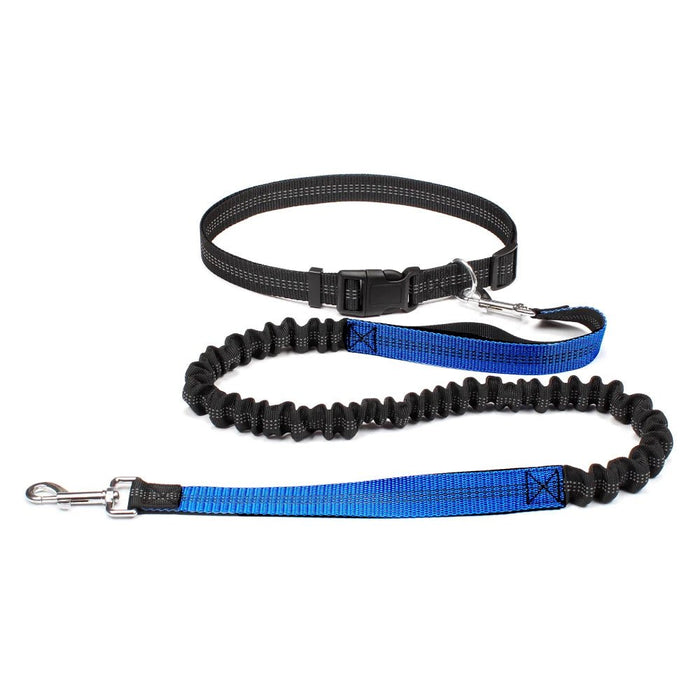 Handsfree Hondenriem – Verstelbare taille - en borstriem – Ideaal voor wandelen en joggen - Bivakshop