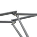 Hangmat met Inklapbare Standaard – Mobiele Loungeset voor Binnen & Buiten - Bivakshop