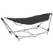 Hangmat met Inklapbare Standaard – Mobiele Loungeset voor Binnen & Buiten - Bivakshop