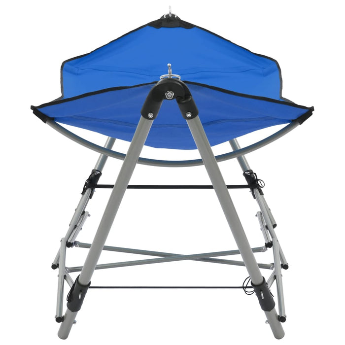 Hangmat met Inklapbare Standaard – Mobiele Loungeset voor Binnen & Buiten - Bivakshop