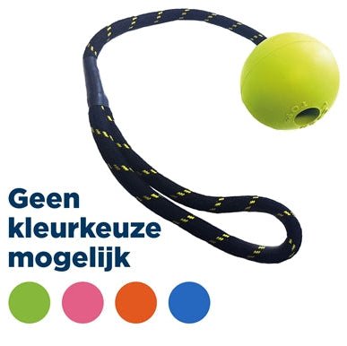 Happy Pet – Tough Toys Floater Jumbo Bal Met Touw – Drijvend – 39 x 8 x 8 cm - Bivakshop