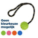Happy Pet – Tough Toys Floater Rubber Bal Met Touw – Drijvend – 32 / 37,5 cm - Bivakshop