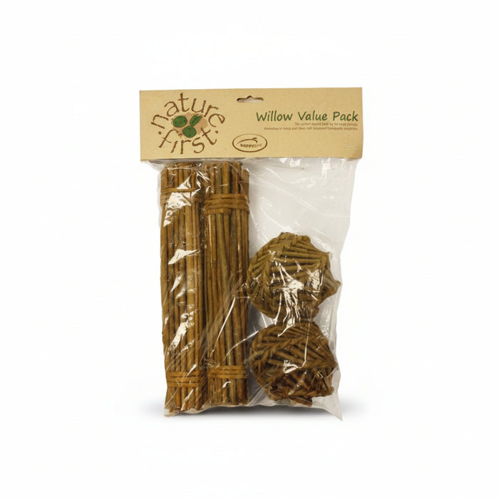 Happy Pet - Wilgen Value Pack - 2 Sticks & 2 Balls - Bivakshop