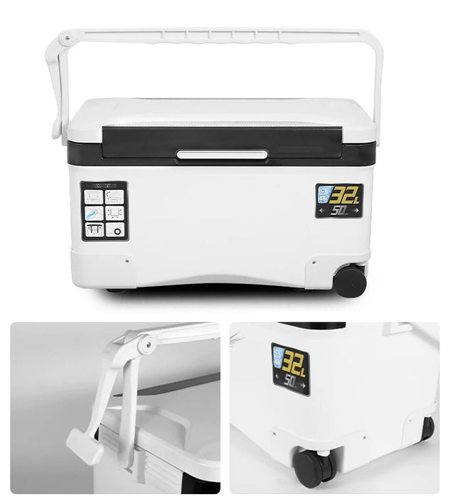 Heavy Duty Catch & Koelbox – 10L t/m 48L – Voor Zoutwater en Tackle Storage - Bivakshop