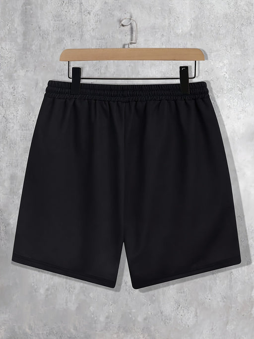 Heren boardshorts met adelaar en kleurblok - Trekkoord zakken - Casual en sportief - Bivakshop