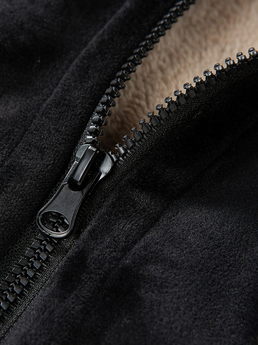 Heren fleece bodywarmer – Dubbelzijdig – Warme wintervoering - Bivakshop