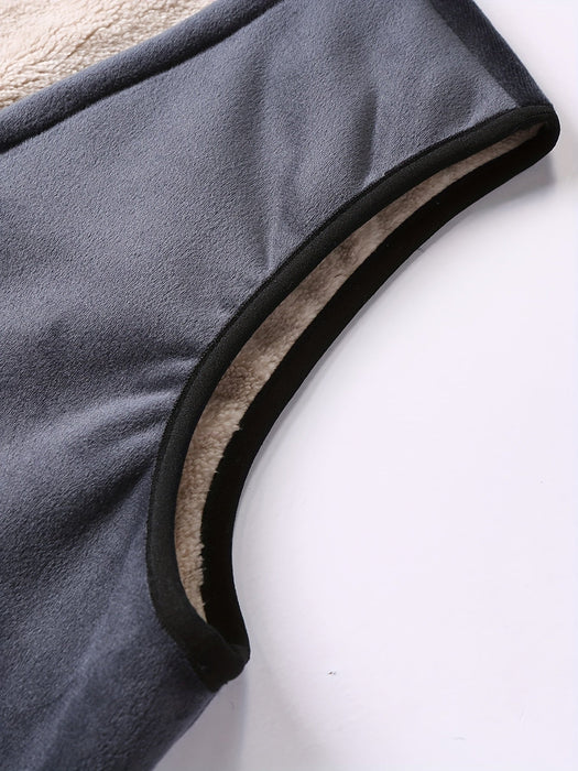 Heren fleece bodywarmer – Dubbelzijdig – Warme wintervoering - Bivakshop