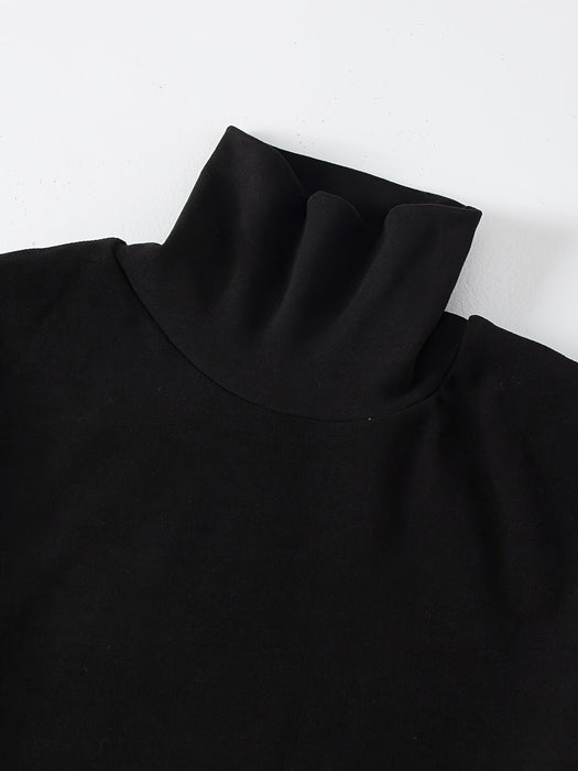 Heren Fleece Gevoerd T-Shirt (3 - Pack) – Thermisch & Skinny Fit voor Winter - Bivakshop