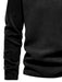 Heren Fleece Gevoerde Half - Zip Trui – Casual Pullover voor Najaar/Winter - Bivakshop