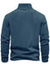 Heren Fleece Gevoerde Half - Zip Trui – Casual Pullover voor Najaar/Winter - Bivakshop