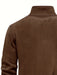 Heren Fleece Gevoerde Half - Zip Trui – Casual Pullover voor Najaar/Winter - Bivakshop