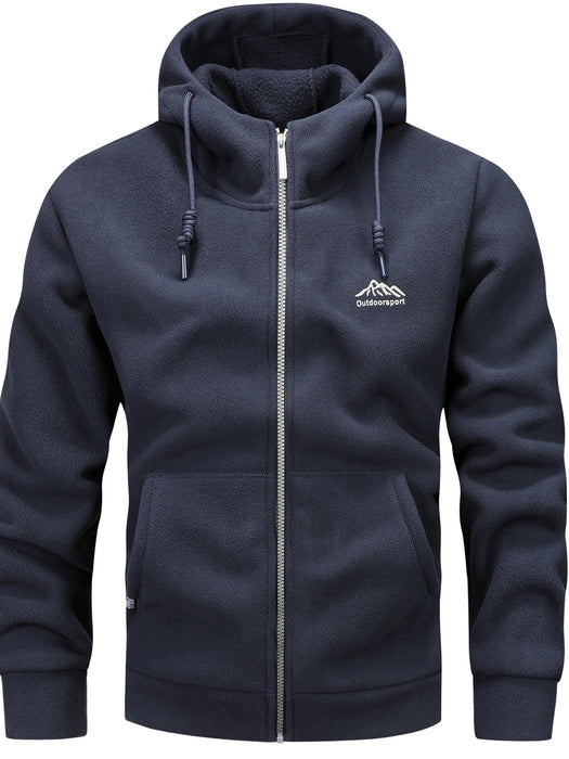 Heren gewatteerde vest – Warme fleecevoering – Met capuchon - Bivakshop