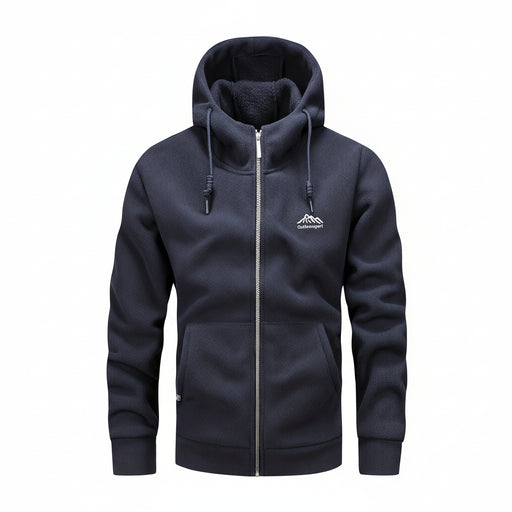 Heren gewatteerde vest – Warme fleecevoering – Met capuchon - Bivakshop