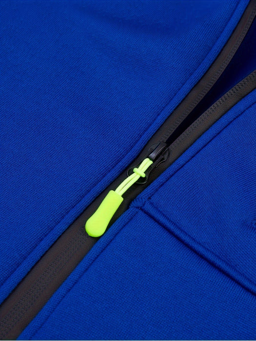 Heren Hoodie Jas met Rits – Sportief - Effen Kleur - Bivakshop