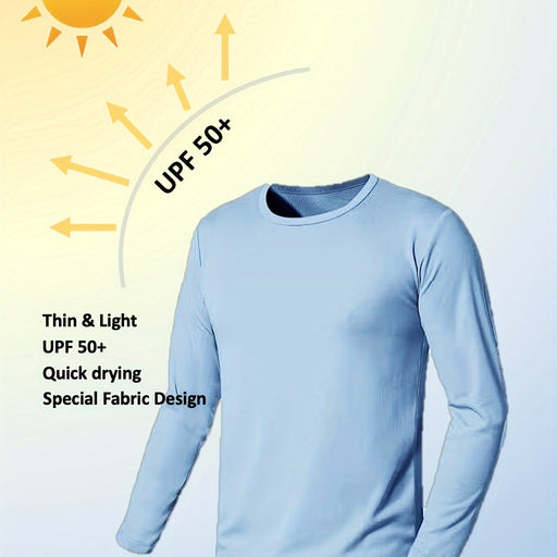 Heren lichtgewicht snel droog - Lange mouw rash guard - Voor vissen wandelen en outdoor - Bivakshop