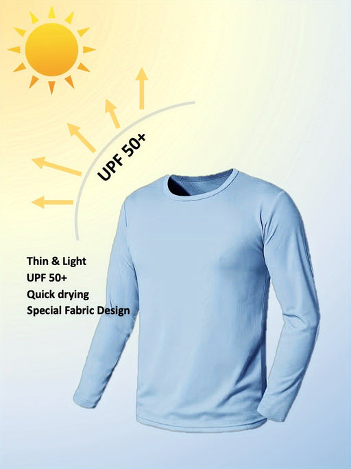 Heren lichtgewicht snel droog - Lange mouw rash guard - Voor vissen wandelen en outdoor - Bivakshop