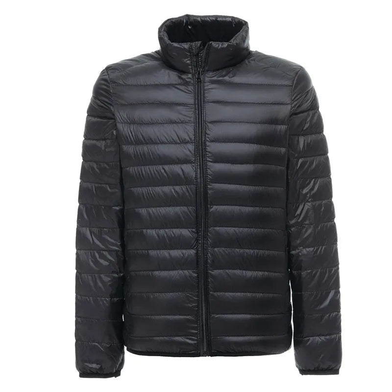 Heren lichtgewicht waterbestendig opvouwbaar donsjack - Mode winterjas - Bivakshop