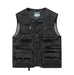 Heren outdoor vest – Ademend – Multifunctionele zakken voor buitenactiviteiten - Bivakshop