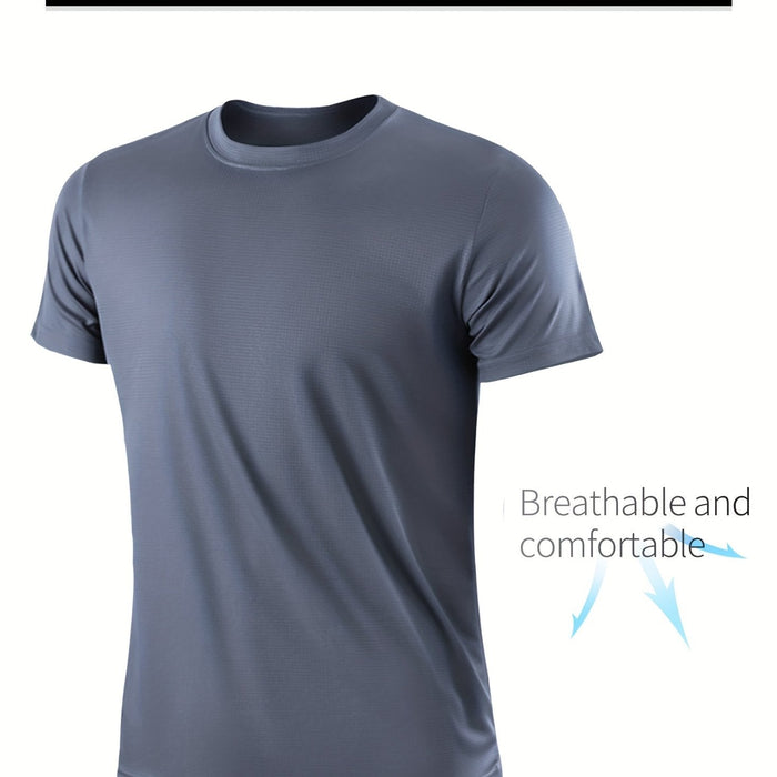 Heren sport T-shirt – ultralicht & sneldrogend – ademend comfort - Bivakshop