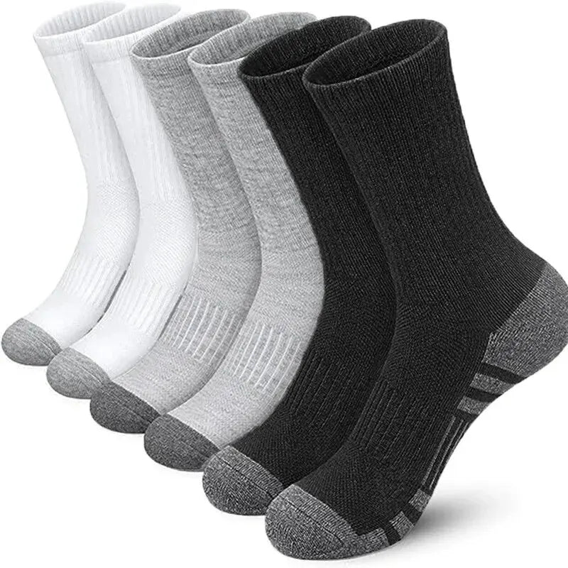 Heren sportsokken – 6/12 paar – Antislip & Comfortabel voor Outdoor en Gym - Bivakshop