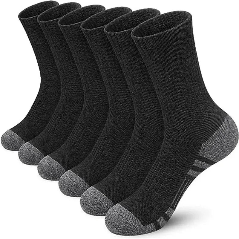 Heren sportsokken – 6/12 paar – Antislip & Comfortabel voor Outdoor en Gym - Bivakshop