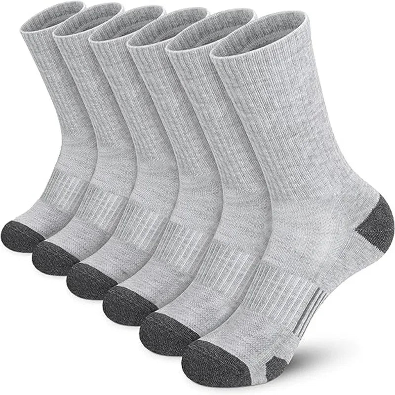 Heren sportsokken – 6/12 paar – Antislip & Comfortabel voor Outdoor en Gym - Bivakshop
