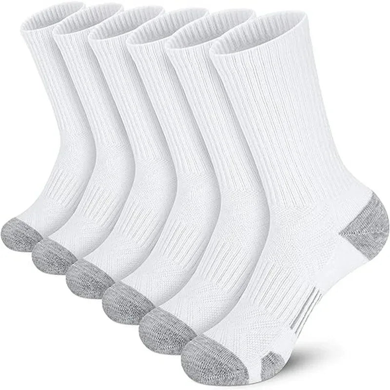 Heren sportsokken – 6/12 paar – Antislip & Comfortabel voor Outdoor en Gym - Bivakshop