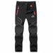 Outdoor winterbroek met fleecevoering waterdicht en winddicht voor wandelen en skiën