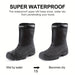 Heren winterlaarzen – warme voering – antislip zool - Bivakshop