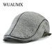 Herfst winter gebreide baret - Warme unisex pet - Verstelbare wollen muts voor heren en dames - Bivakshop