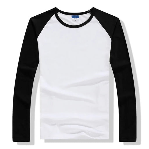 Herfst winter heren T-shirt - Lange mouw - Slim fit raglan T-shirt - Bivakshop