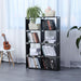 Herzberg 8 - laags trapvormig boekenrek - Multifunctioneel en duurzaam - 85x125cm grijs - Bivakshop