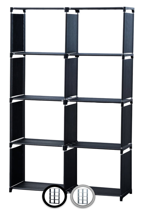 Herzberg 8 - laags trapvormig boekenrek - Multifunctioneel en duurzaam - 85x125cm grijs - Bivakshop