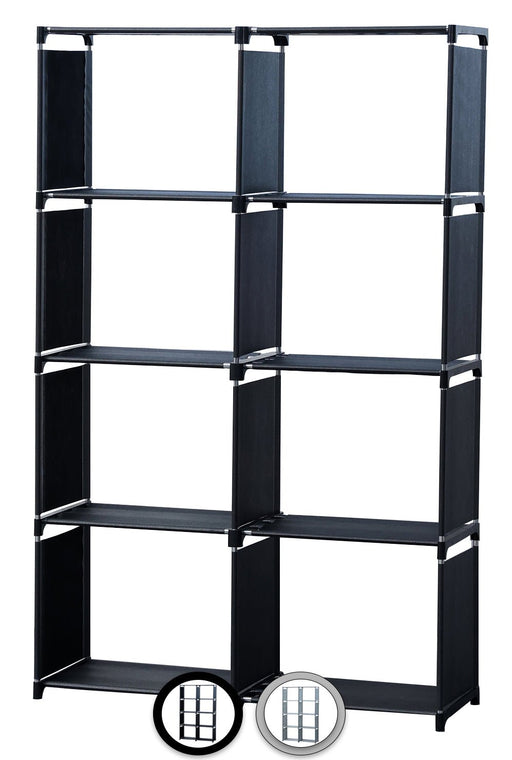 Herzberg 8 - laags trapvormig boekenrek - Multifunctioneel en duurzaam - 85x125cm grijs - Bivakshop