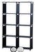 Herzberg 8 - laags trapvormig boekenrek - Multifunctioneel en duurzaam - 85x125cm grijs - Bivakshop